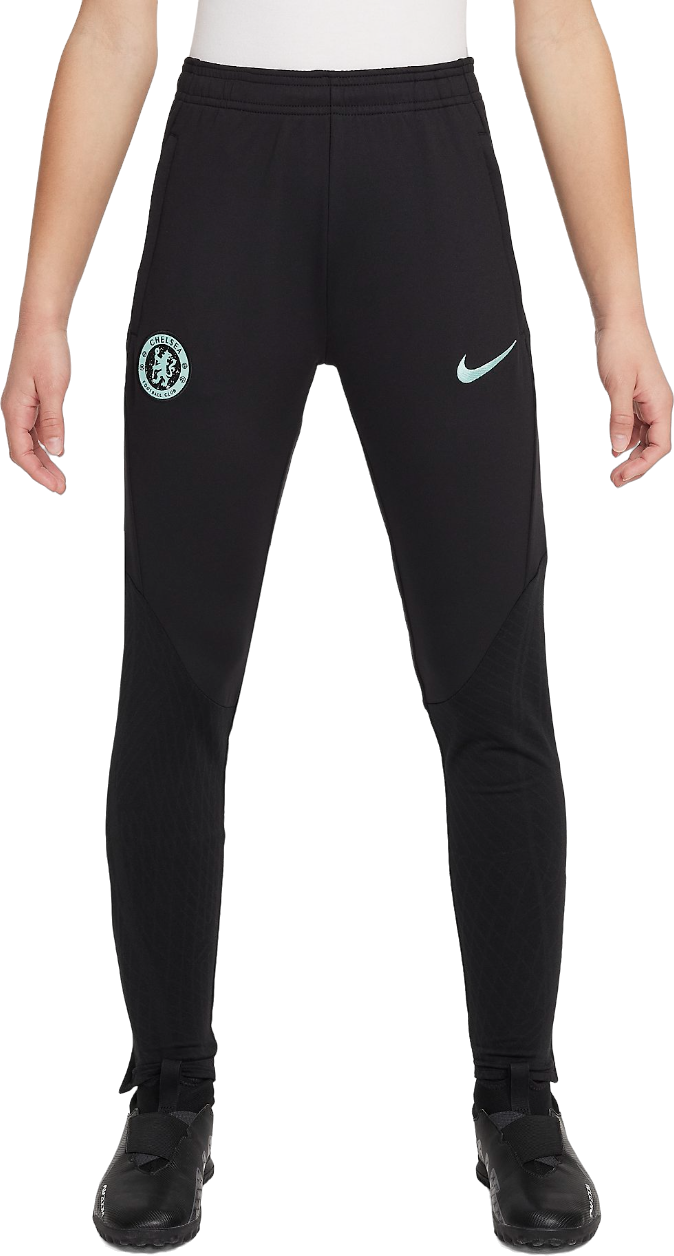 Pleteninové fotbalové kalhoty pro větší děti Nike Dri-FIT Chelsea FC Strike