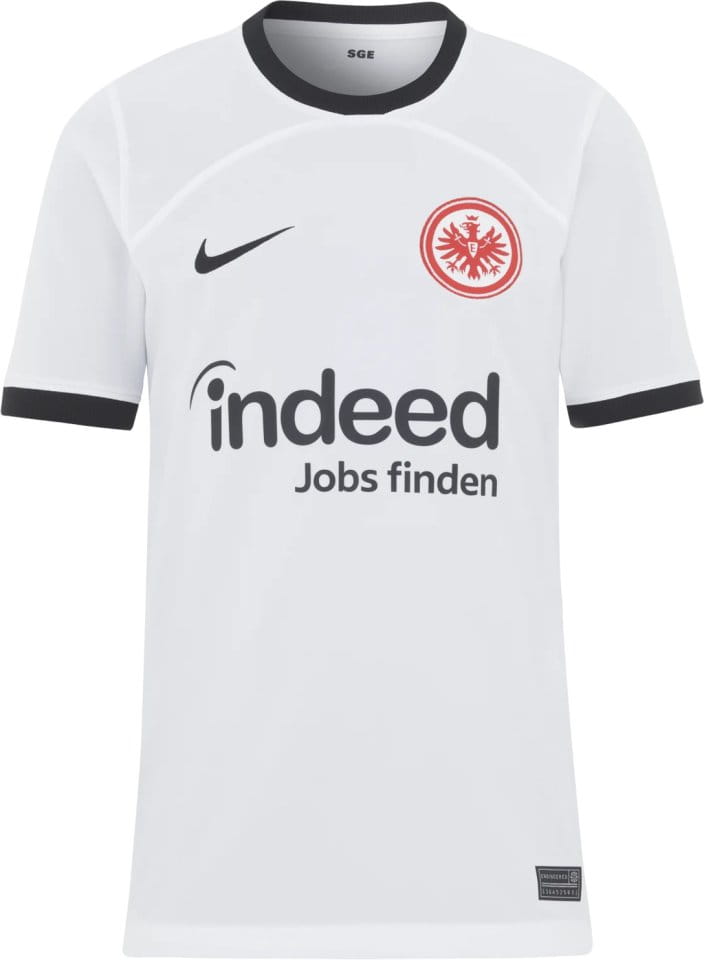 Dětský dres s krátkým rukávem Nike Dri-FIT Eintracht Frankfurt Stadium 2023/24, alternativní