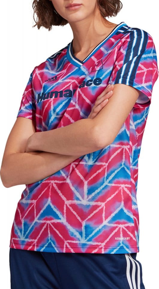 Dámský fotbalový dres s krátkým rukávem adidas Human Race